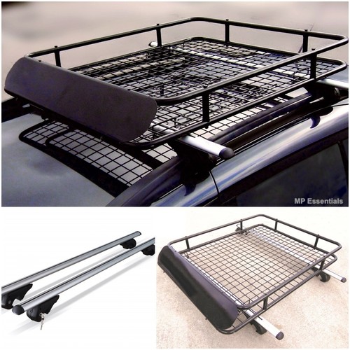 Lockable aluminium roof rail - aluminium,